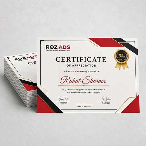 Certificates