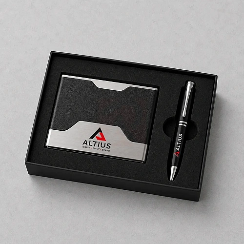 Pen Card Holder Set